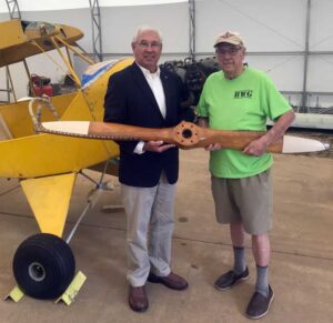 Piper J-3 Cub Prop with Jerry Kirby