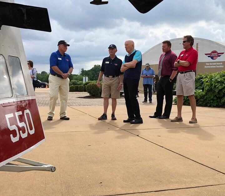 Story Musgrave visits AHP