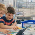 Robot Camp Bumble Bee STEM camp at Aviation Heritage Park