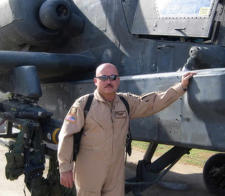 Chief Warrant Officer 4 Timothy “T-Bone” Vincent, U.S. Army Apache pilot and Army Ranger