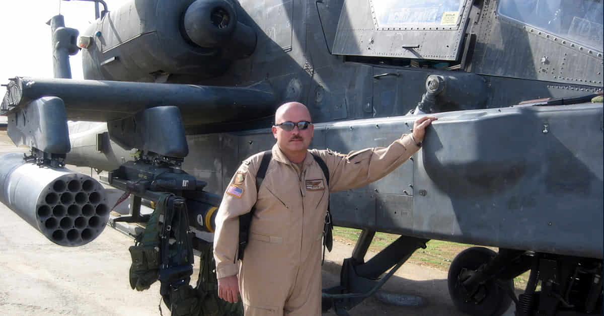 Chief Warrant Officer 4 Timothy “T-Bone” Vincent, U.S. Army Apache pilot and Army Ranger