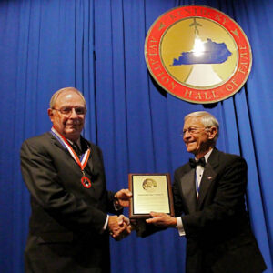 Colonel Arnold Franklin honored at the Kentucky Aviation Hall of Fame
