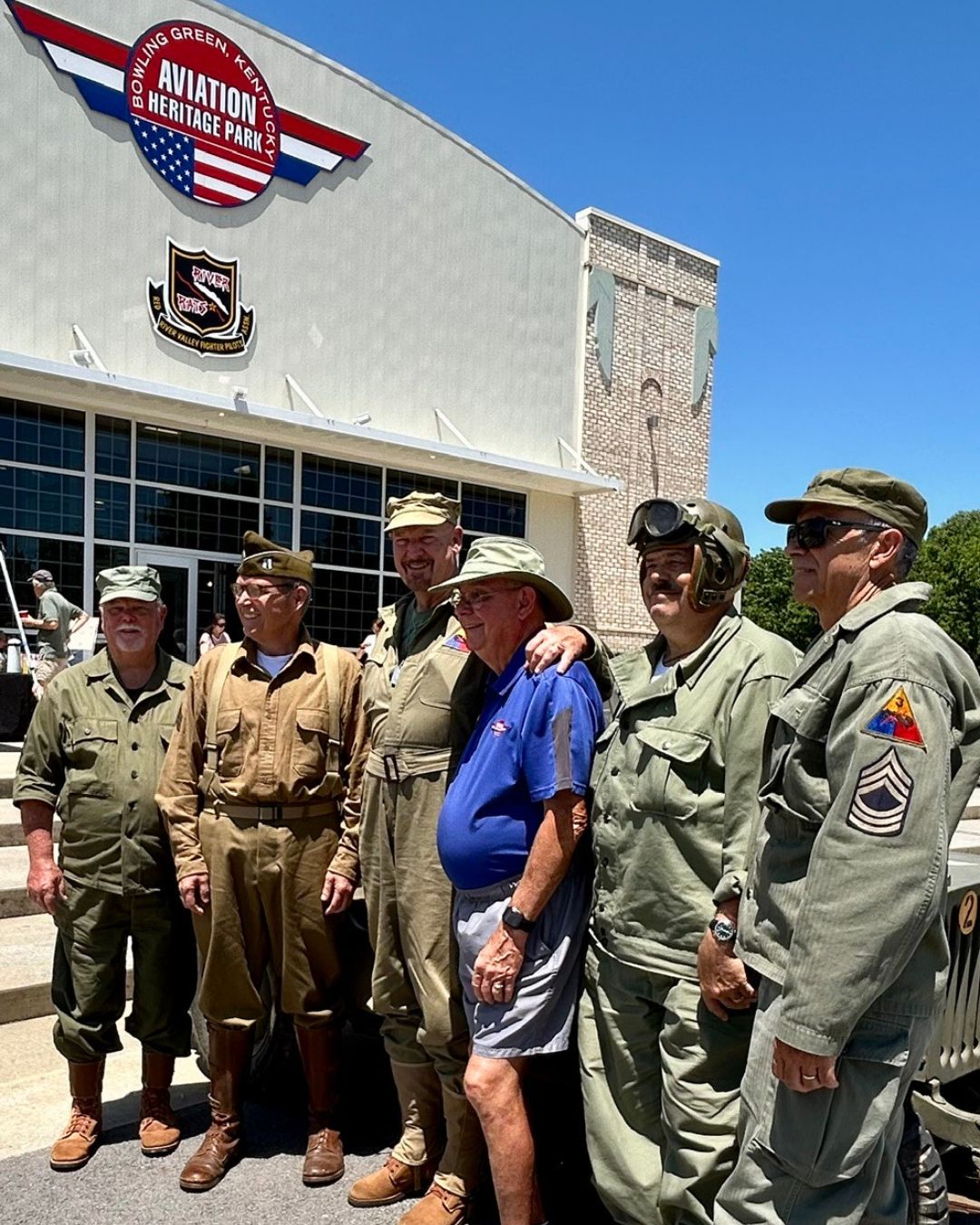 Visitors at Aviation Heritage Park & Museum
