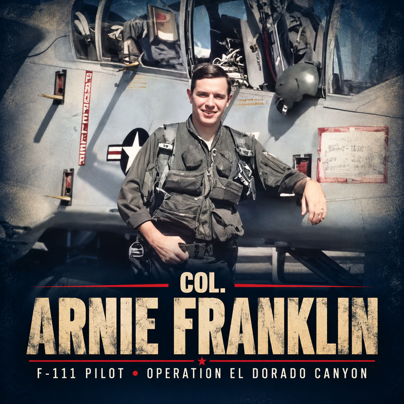 flight-legends-arnie-franklin Col. Arnie Franklin, Flight Legends Dinner Tour featured aviator