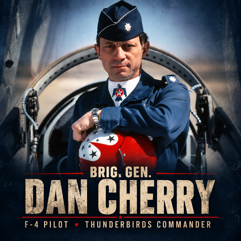flight-legends-dan-cherry Brig. Gen Dan Cherry, Flight Legends Dinner Tour featured aviator