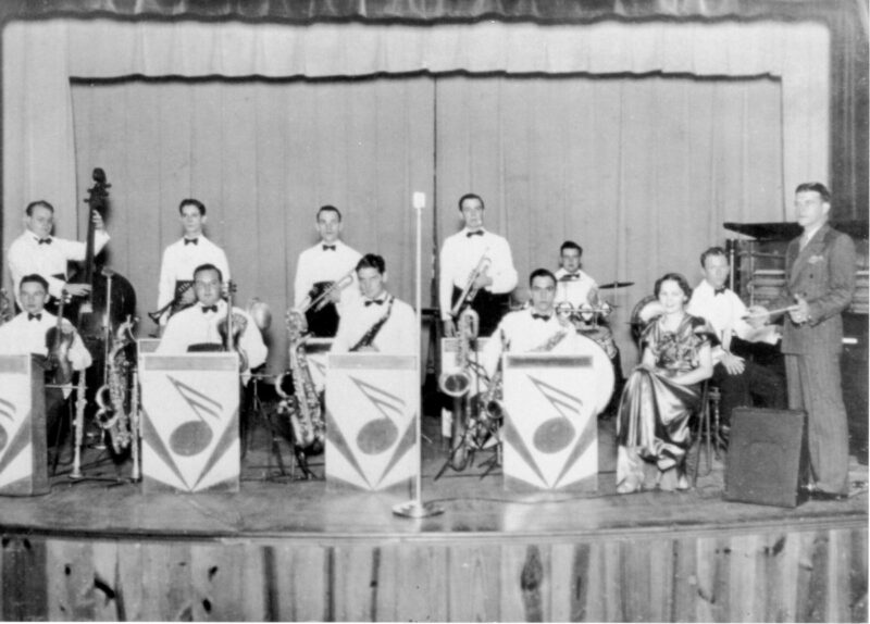 russell-dougherty-college-dance-band Russell E. Dougherty's college dance band at Western Kentucky